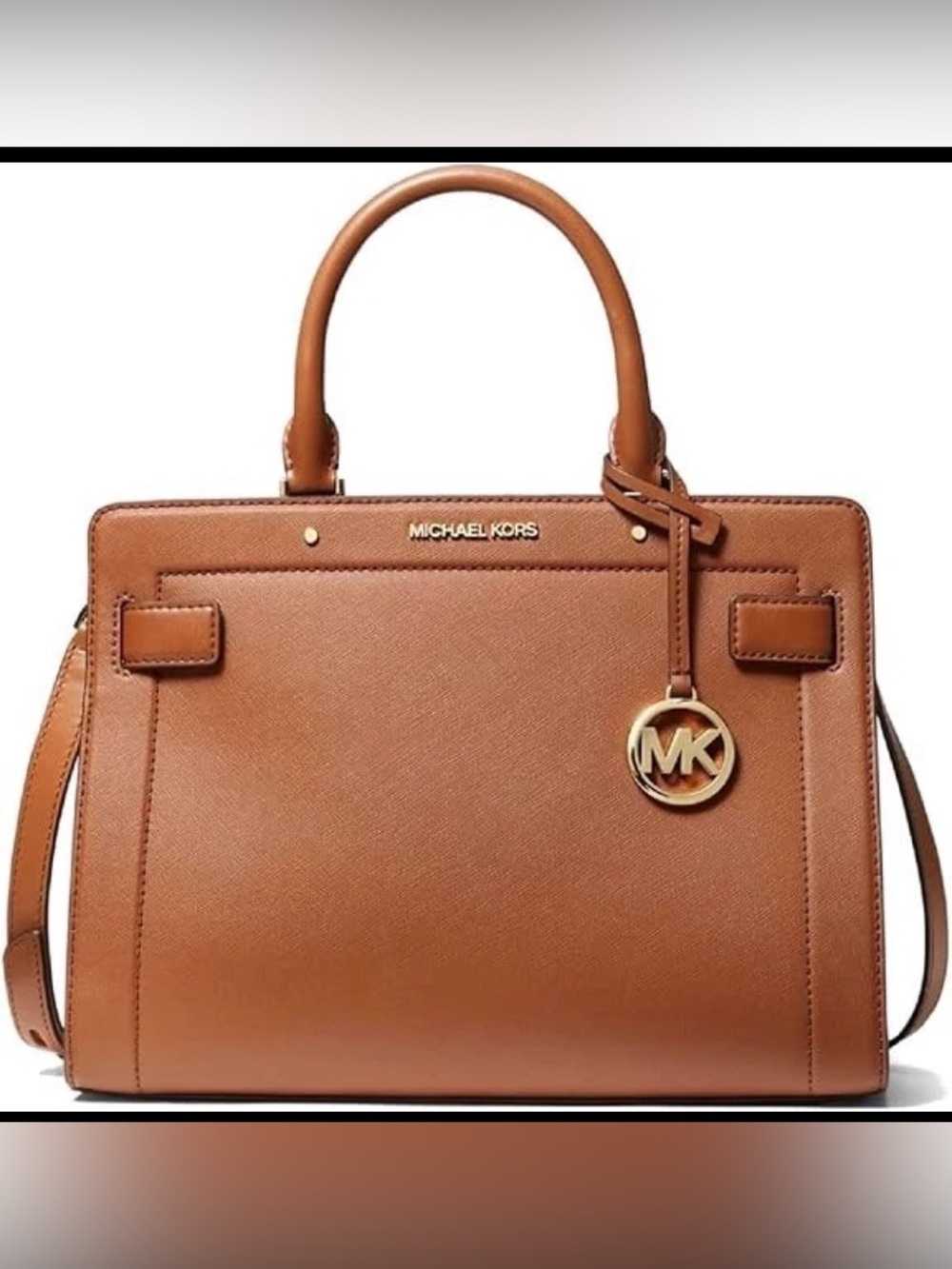 Michael Kors Rayne Medium Satchel with Saffiano leather